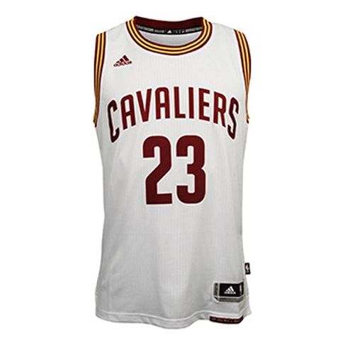 Dres adidas Originals NBA Cleveland Cavaliers James Swingman Jersey Biela | A61200, 0