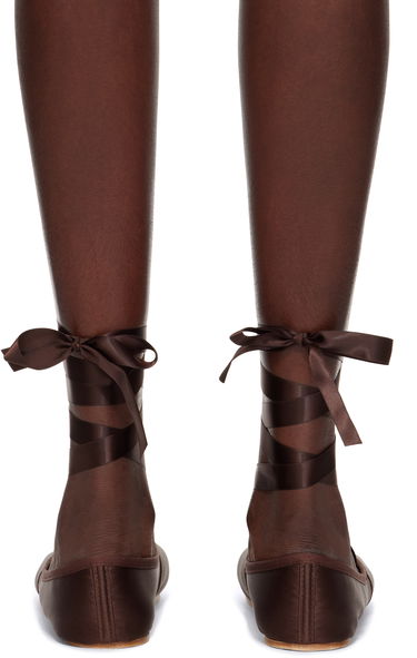 Starostlivosť o obuv Repetto Repetto Sophia Ballerina Flats Hnedá | V4231SAT, 1