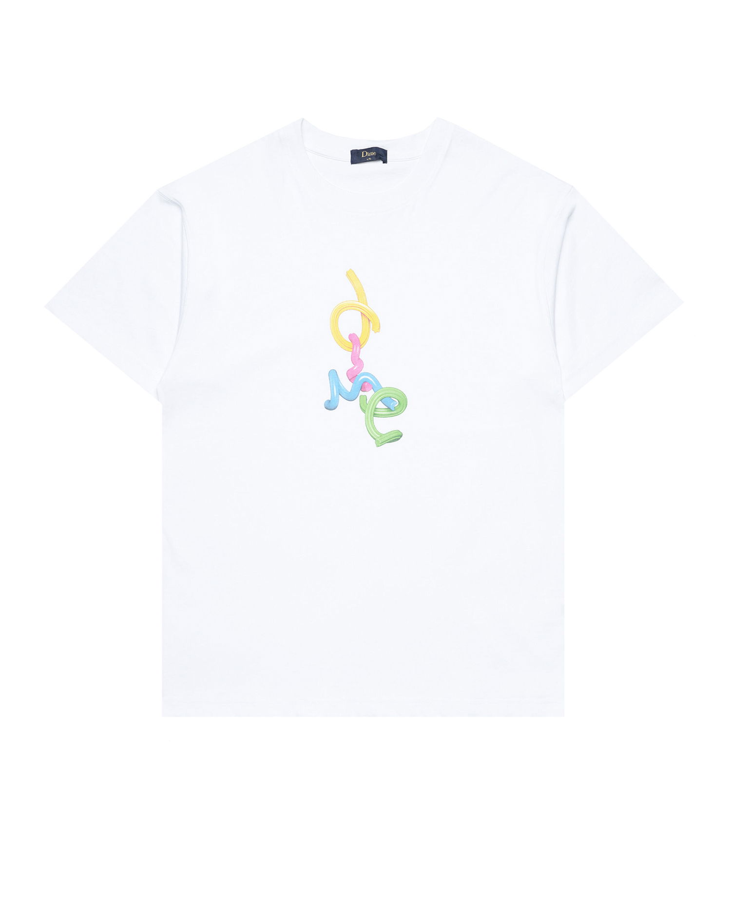Tričko Dime Play T-Shirt Biela | DIMEFA2438WHT, 0