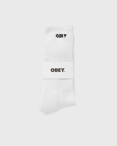 Ponožky OBEY Bold Socks Biela | 100260144-WHT, 0