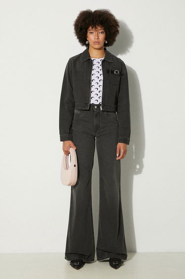 Džínsy Coperni Wide Leg High-Waisted Denim Pants Šedá | COPP95F2004, 1
