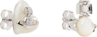 Náušnice Vivienne Westwood Silver Thomasina Earrings Metalická | 62010343-02P122-IM, 1