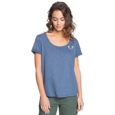Tričko Roxy Women's Navy Blue Graphic T-Shirt Modrá | ERJZT05267-BSP0, 0