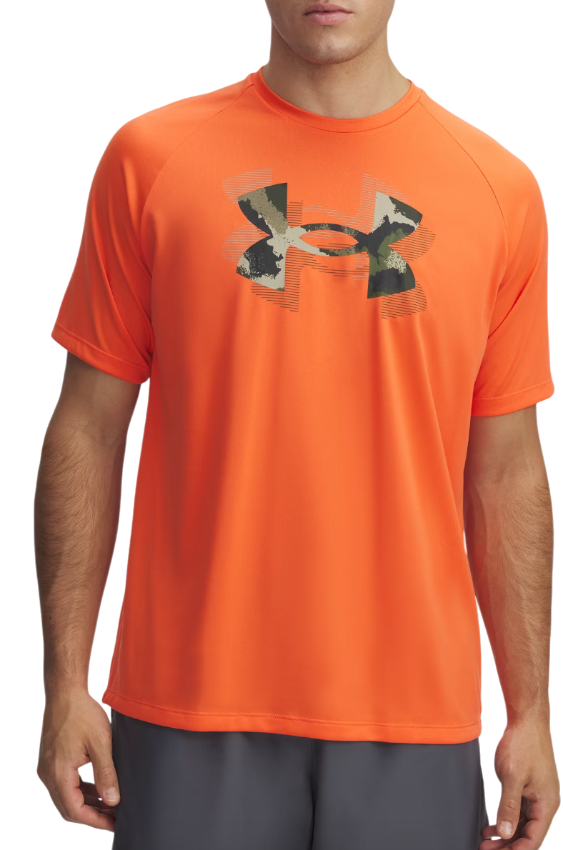 Tričko Under Armour Under Armour Tech Print Fill Short Sleeve T-Shirt Oranžová | 1390208-847, 0