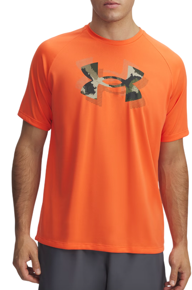 Tričko Under Armour Under Armour Tech Print Fill Short Sleeve T-Shirt Oranžová | 1390208-847, 0