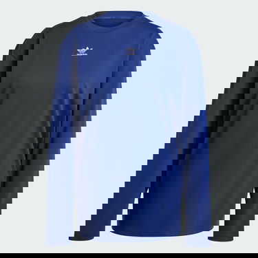 Tričko adidas Performance Essentials Long Sleeve Top Modrá | JD8618, 4