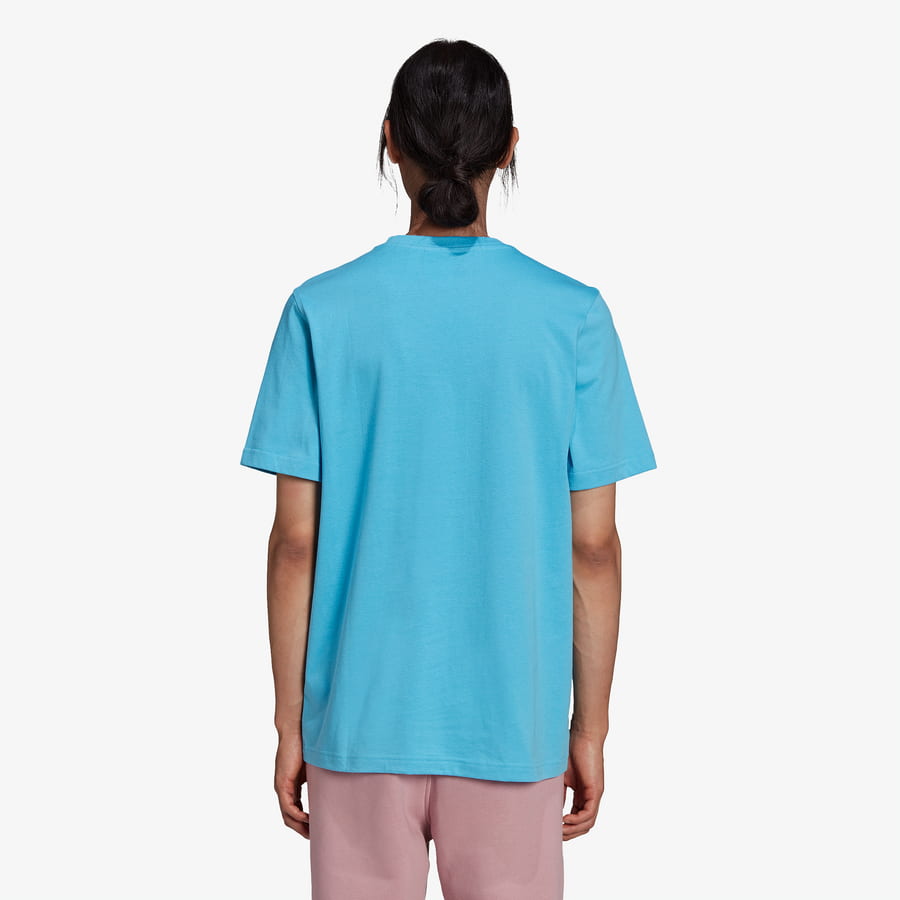 Tričko adidas Originals Trefoil Modrá | HE9513, 1