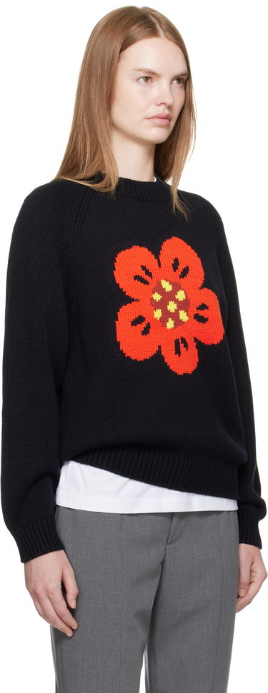 Sveter KENZO Kenzo Paris 'Boke Flower' Knit Sweater Čierna | FF62PU7193LA, 1