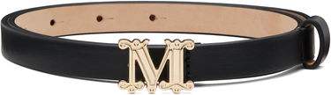 Opasok Max Mara Max Mara Monogram Leather Belt Hnedá | 2524506011600, 1