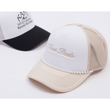 Šiltovka Karl Kani Karl Kani Woven Signature Trucker Cap Béžová | KKPD00005189, 3