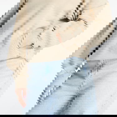 Mikina Carhartt WIP Hooded Nelson Sweatshirt Garment Dyed Béžová | I029963.2LPGD, 4