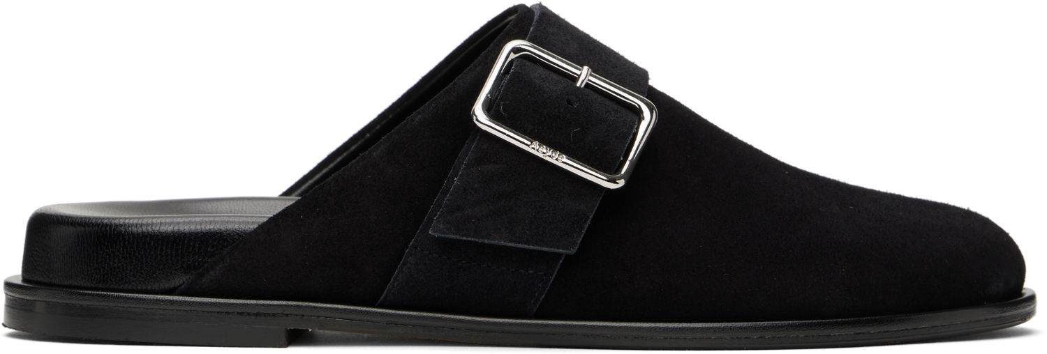 Tenisky a topánky Aeyde Finja Suede Slip-On Loafers Čierna | A11-FL-FAER08FL154-SS25-800-022, 0