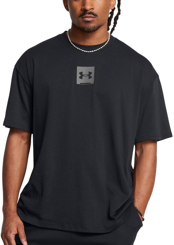 Tričko Under Armour Short Sleeve Box Logo T-Shirt Čierna | 1386803-001, 0