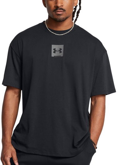 Tričko Under Armour Short Sleeve Box Logo T-Shirt Čierna | 1386803-001, 0