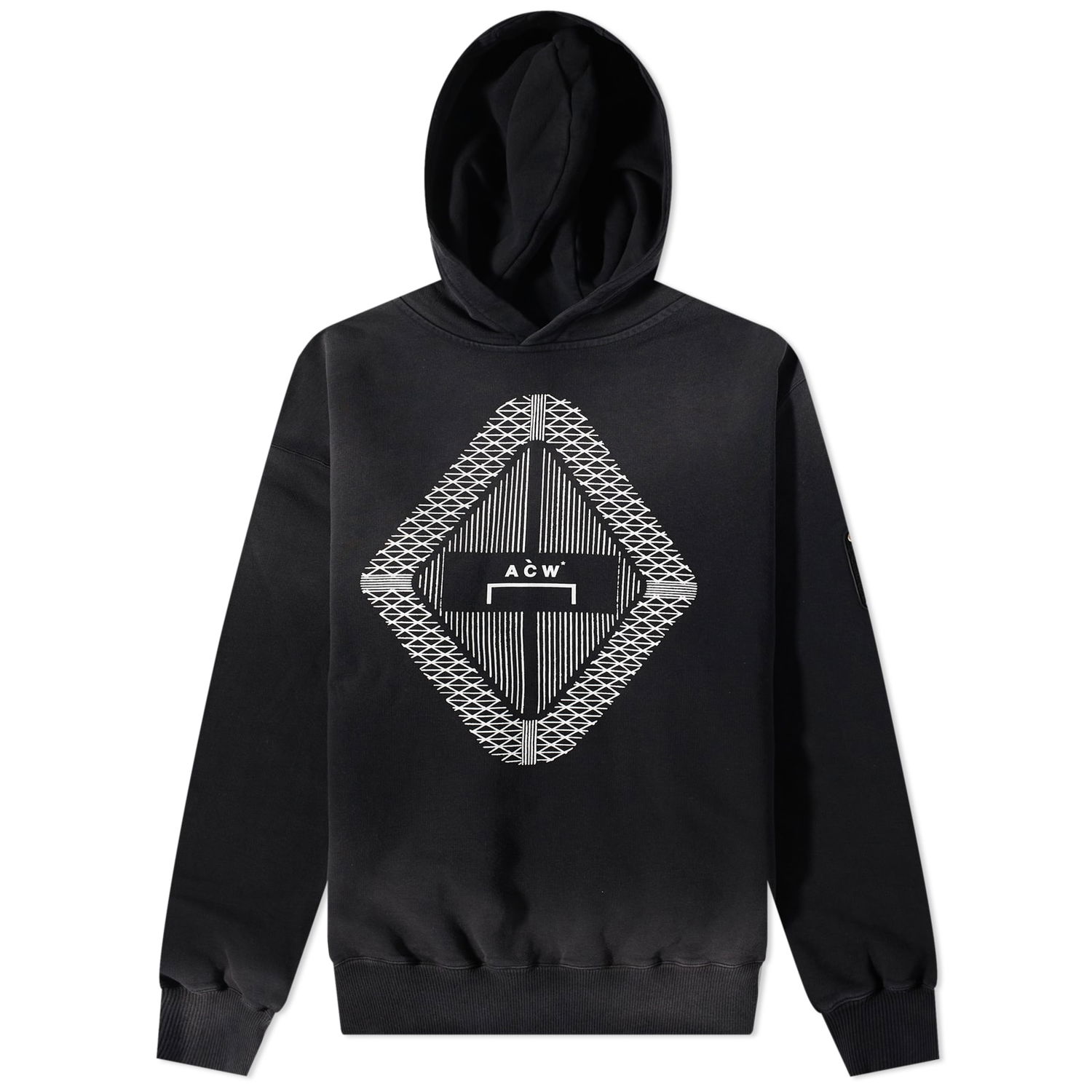 Mikina A-COLD-WALL* Gradient Popover Hoody Čierna | ACWMW126-BK, 0