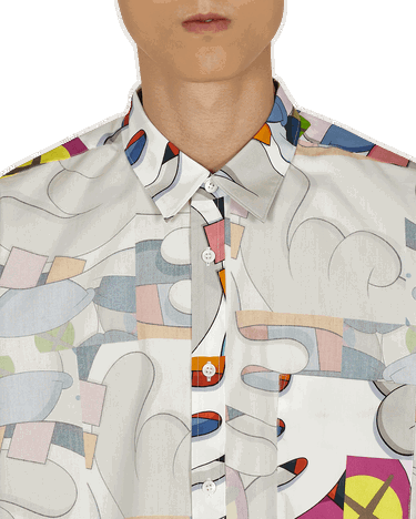 Košeľa Comme des Garçons KAWS x Classic Shirt Rôznofarebný | FH-B022-W21 1, 6