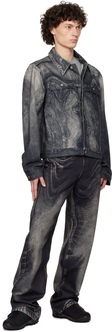 Džínsy Camper Camperlab Printed Jeans Čierna | AU00006-003, 3