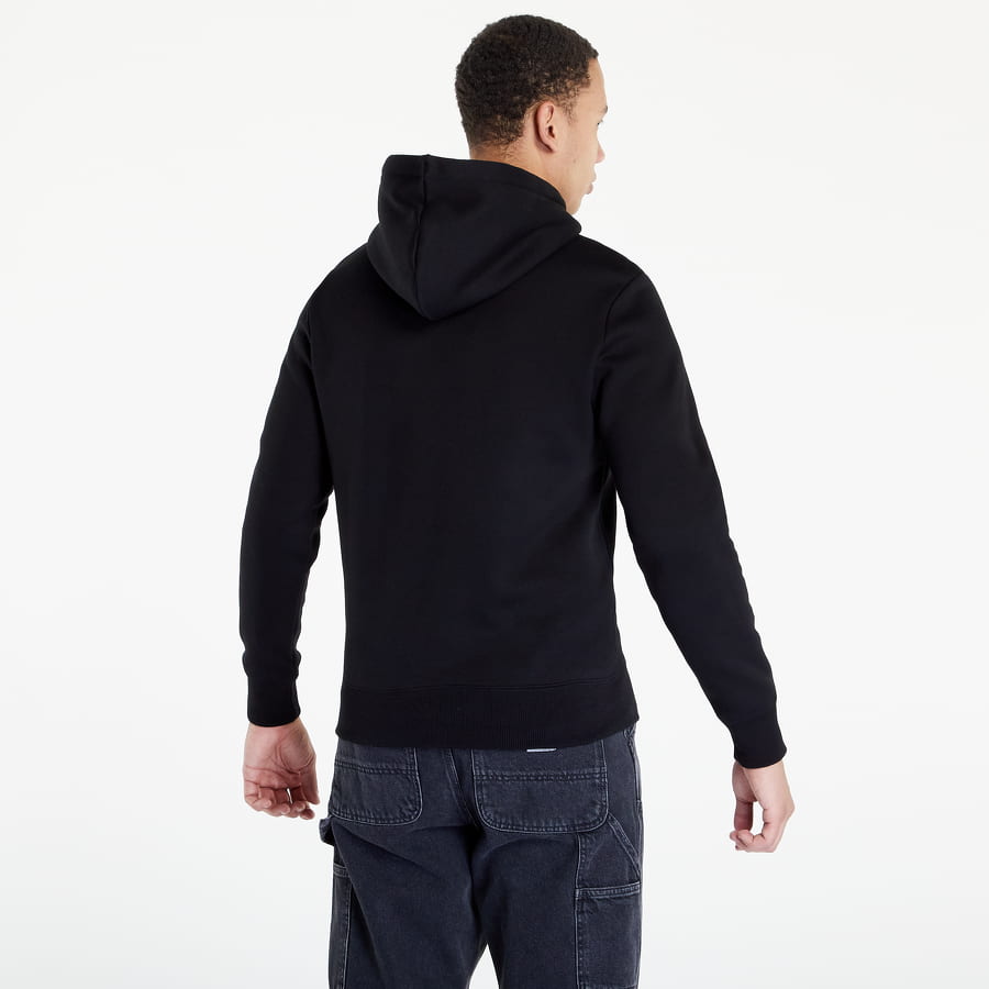Mikina Fred Perry Embroidered Hooded Sweatshirt Čierna | M4728 184, 1