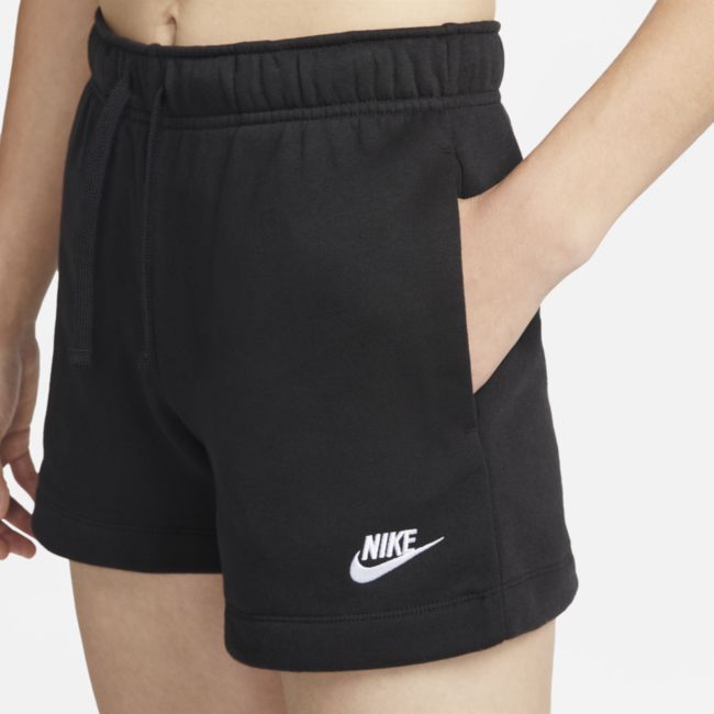 Fleece Mid-Rise Shorts