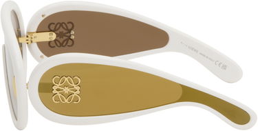 Slnečné okuliare Loewe Wave Mask Sunglasses Biela | LW40108I 192337132728, 2