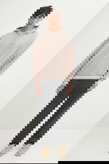 Mikina Filling Pieces Knit Hoodie with Applique Béžová | 422532500265, 5