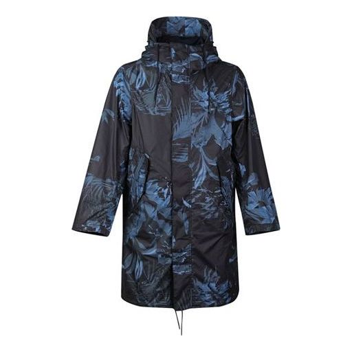 Pláštenka Nike Printed Hooded Parka Modrá | AR1599-010, 0