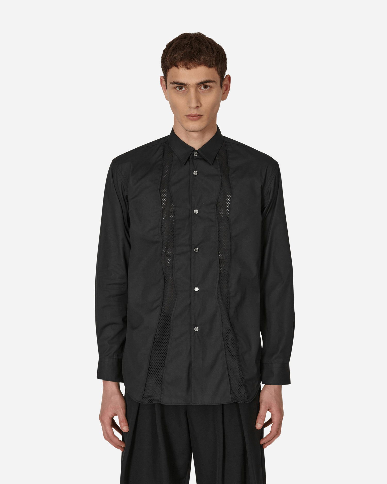 Košeľa Comme des Garçons Cut-Out Shirt Čierna | FJ-B022-W22 1, 0