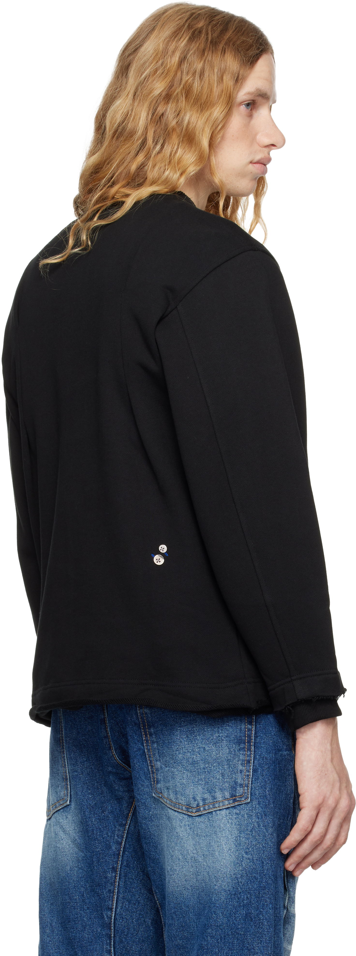 Black Graphic Sweatshirt