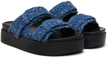 Doplnky rag & bone Rag & Bone Geo Platform Sandals Modrá | WFF24SF005UB5, 3