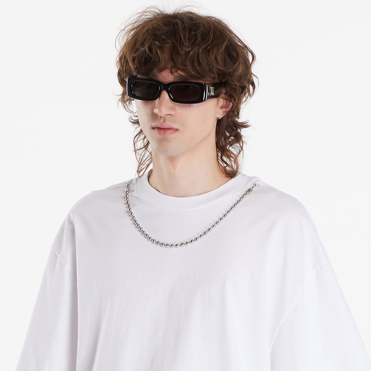 Tričko Ambush Ballchain T-Shirt Tyrkysová | BMAA001S24JER0010101, 1