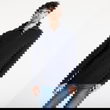 Sveter GAP Cashsoft Quarter-Zip Sweater Navy | 800323-01, 0