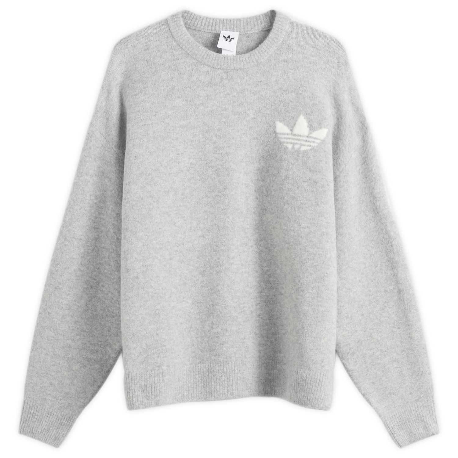 Sveter adidas Originals Knitted Sweatshirt, Size X-Small Šedá | KF2341, 0