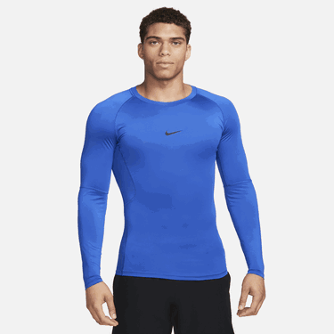 Tričko Nike Pro Dri-FIT Tight Fitness Tee Modrá | FB7919-480, 0