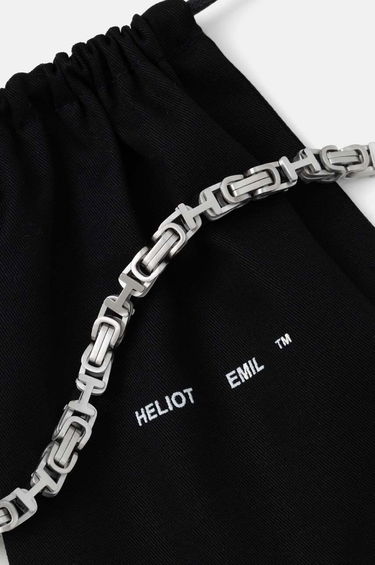 Náramok HELIOT EMIL Silver Chain Bracelet Metalická | HE.21.011.SLV11, 2