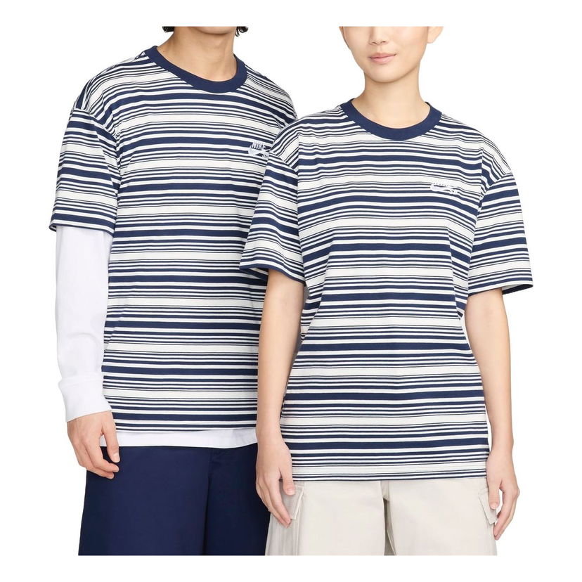 Tričko Nike SB Max90 Skate Striped T-Shirt Modrá | FQ3712-410