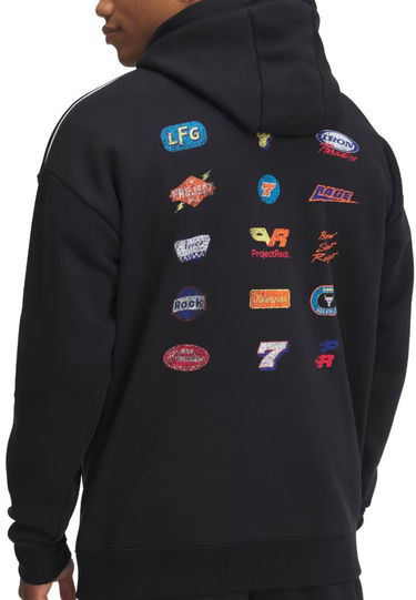 Mikina Under Armour Project Rock Icon Fleece Hoodie Čierna | 1389916-001, 1
