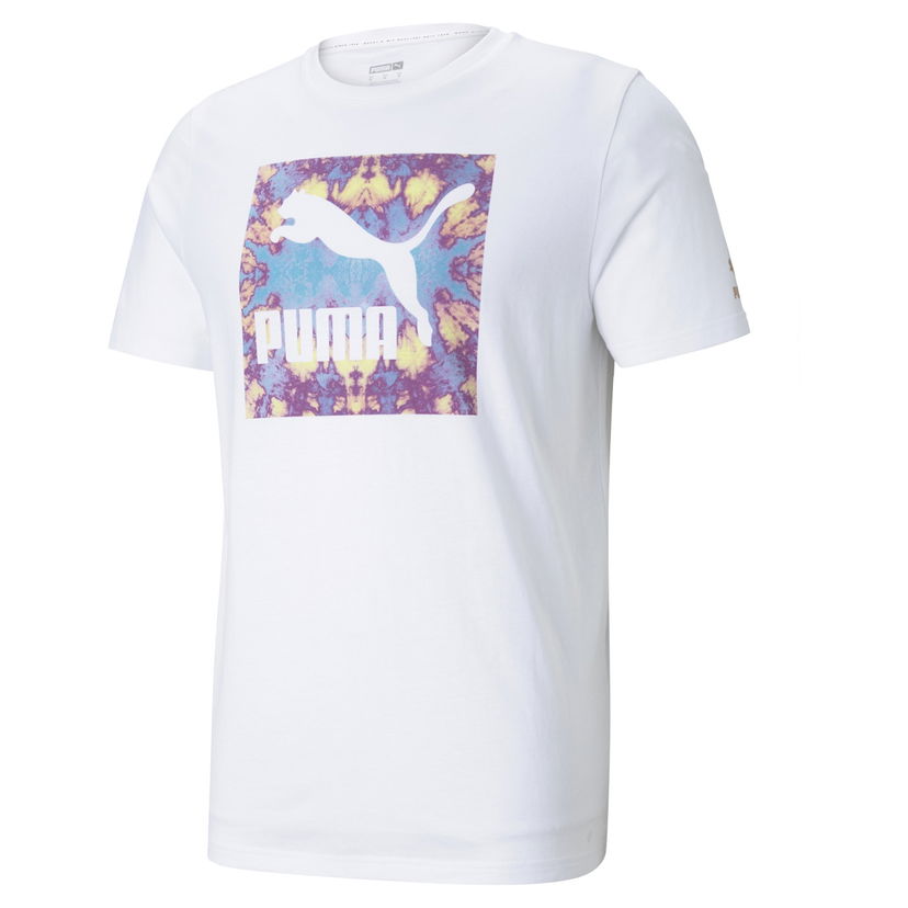 Tričko Puma Graphic Tee Summer Streetwear White Biela | 532553-52