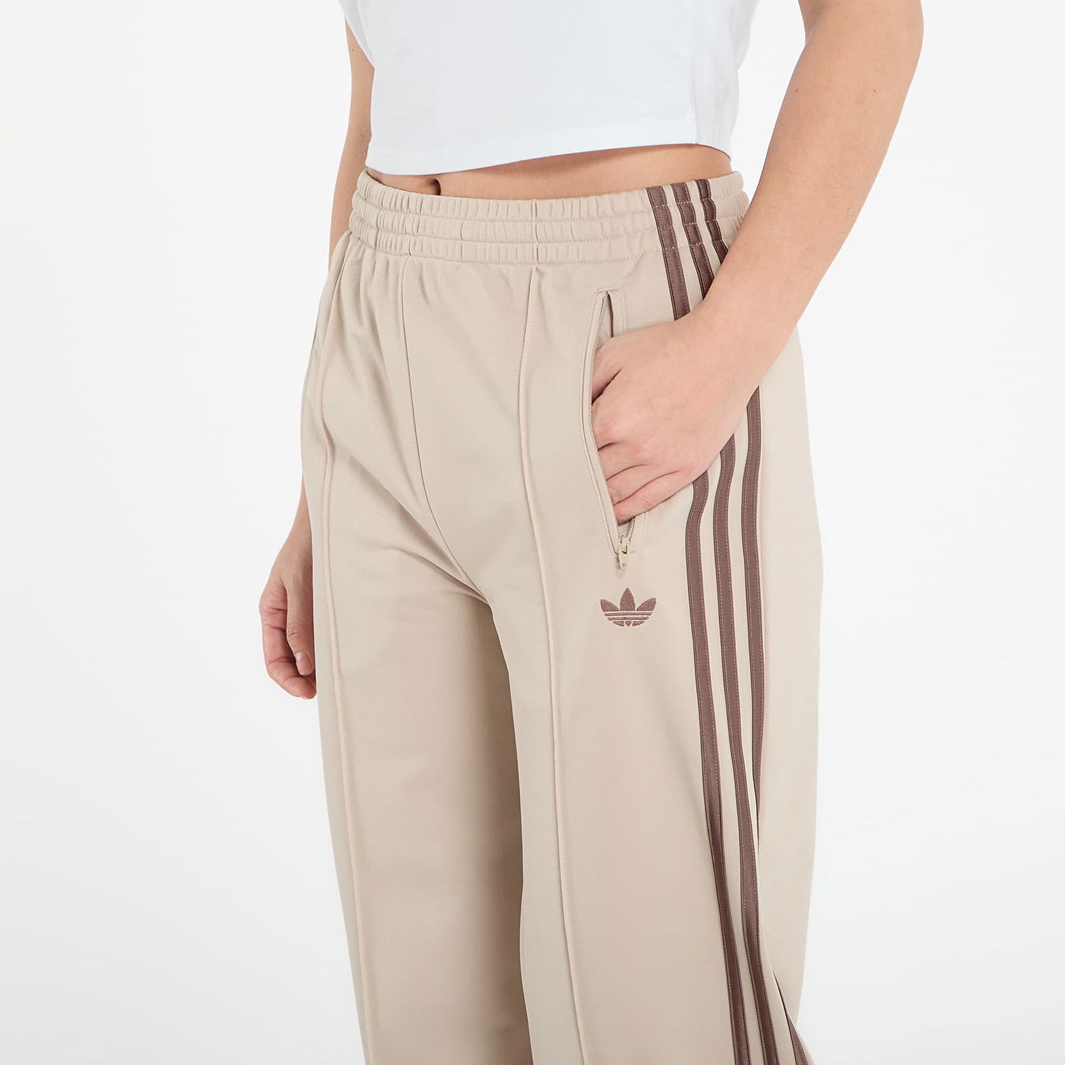 Tepláky adidas Originals Firebird Loose Track Pants Béžová | KD3660, 1