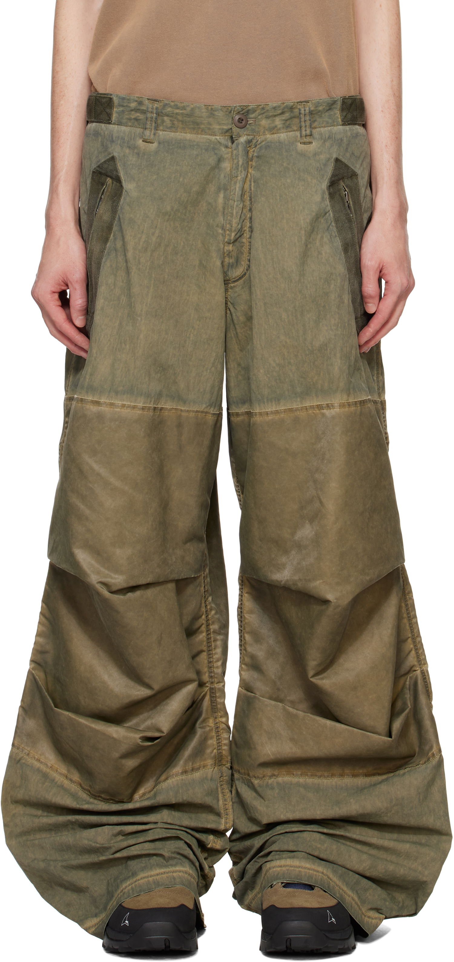 Nohavice 032C Utility Trousers Zelené | F24-URW-1003-450, 0