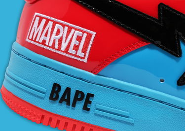 Tenisky a topánky BAPE Marvel x Sta "Spider-Man" Modrá | 1I73191916, 6