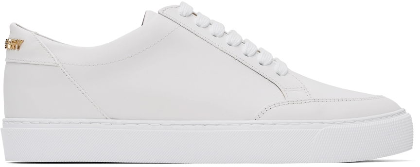Tenisky a topánky Burberry White Salmond Sneakers 'White' Biela | 8037250, 0