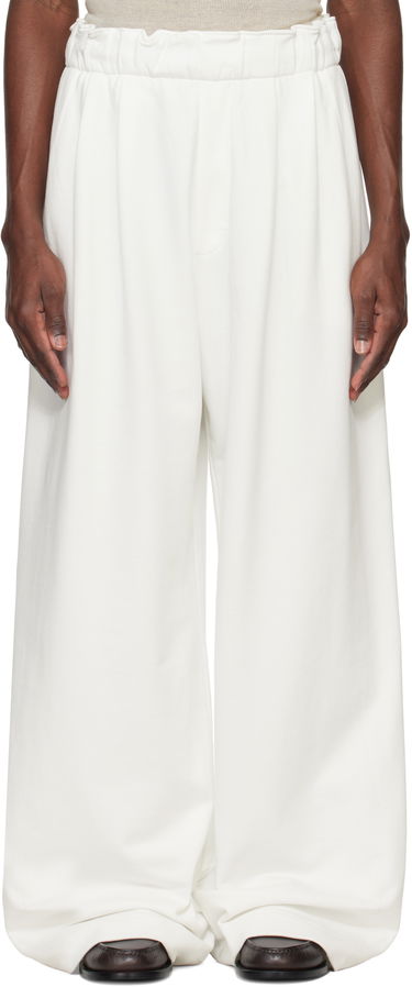 Tepláky Dries Van Noten Dries Van Noten Pleated Sweatpants Biela | 251-021159-1610, 0