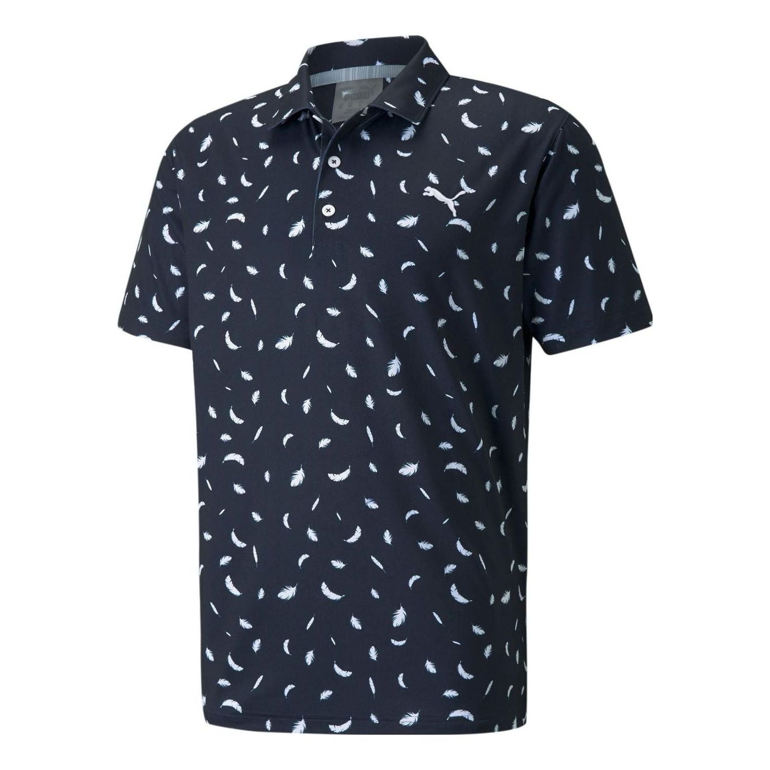 Polo tričko Puma Feather Print Polo Shirt Modrá | 531092-01, 0