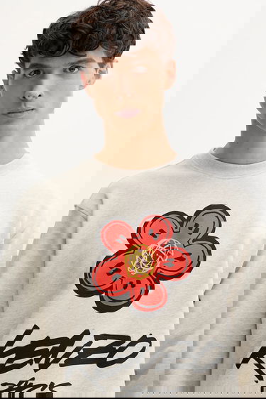 Mikina KENZO Kenzo x Futura Graphic Print Sweatshirt Šedá | FF65SW2524MC, 3