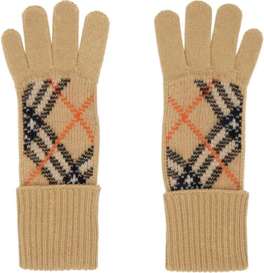 Rukavice Burberry Cashmere Blend Gloves Béžová | 8098890, 0