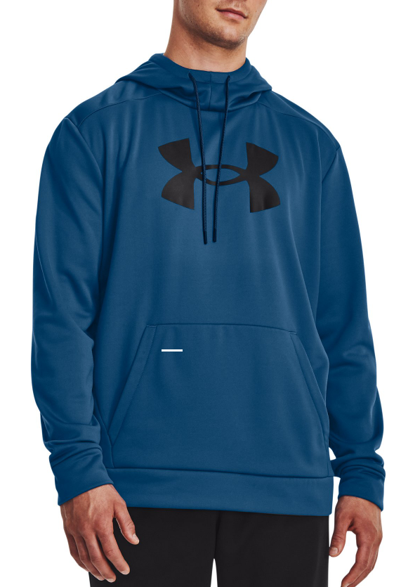 Mikina Under Armour Armour Fleece Big Logo Hoodie Navy | 1379743-426, 0