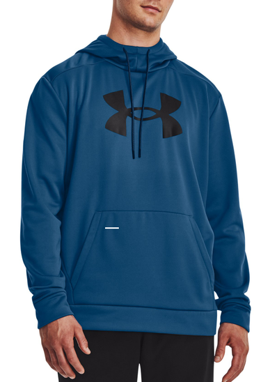 Mikina Under Armour Armour Fleece Big Logo Hoodie Navy | 1379743-426, 0