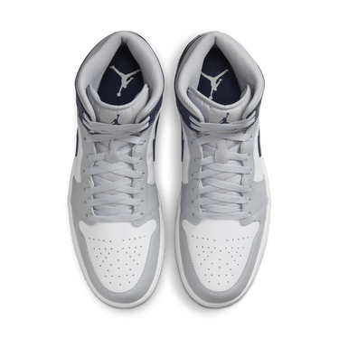 Tenisky a topánky Jordan Air Jordan 1 Mid "Wolf Grey & Midnight Navy" Šedá | DQ8426-104, 2