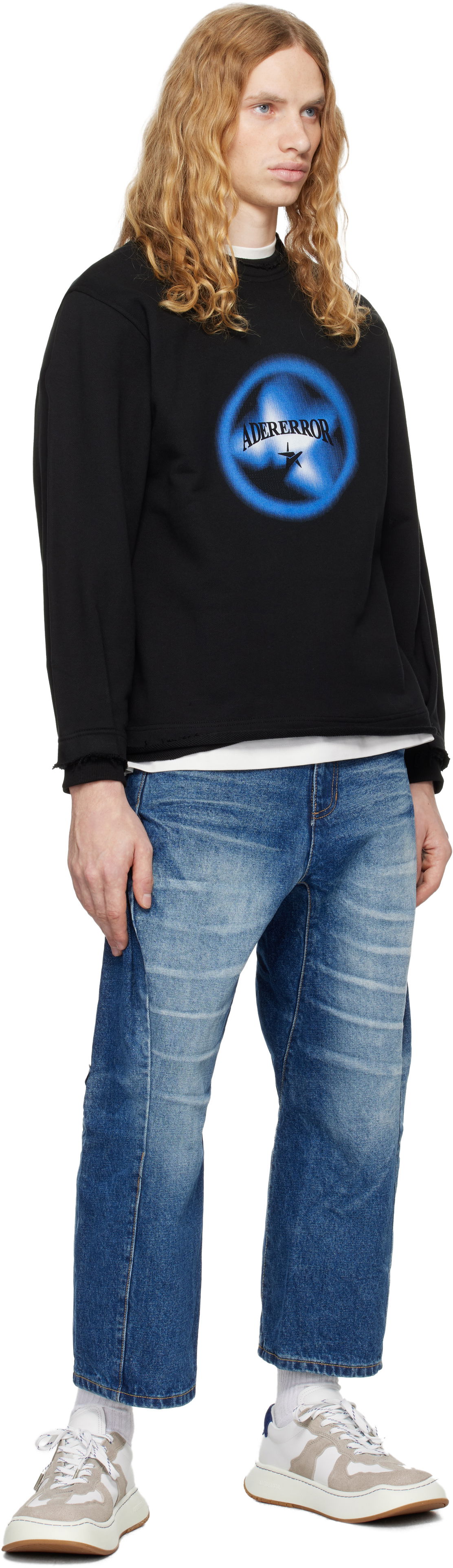 Black Graphic Sweatshirt