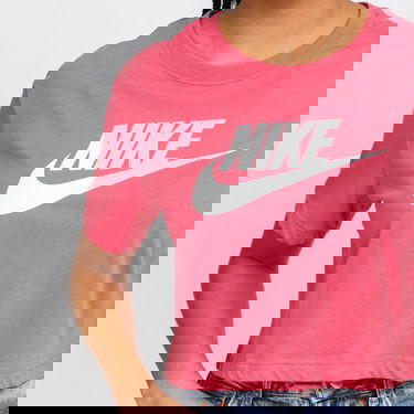 Tričko Nike NSW Tee Essential Crop Icon Ružová | BV6175-622, 3